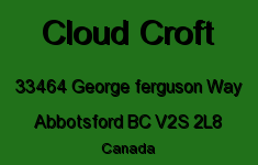 Cloud Croft 33464 GEORGE FERGUSON V2S 2L8